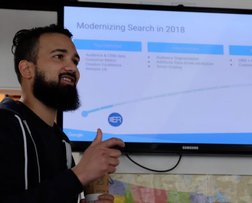 Staff at Enrollment Resources spent a day learning about coming innovations and new best practices in AdWords management with our Google Account Manager.