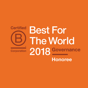 Enrollment Resources received the 2017 B Corp Best For The World Award: Best For Governance