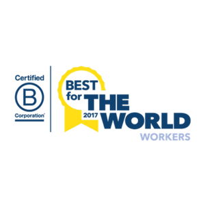 Enrollment Resources received the 2017 B Corp Best For The World Award: Best For Workers
