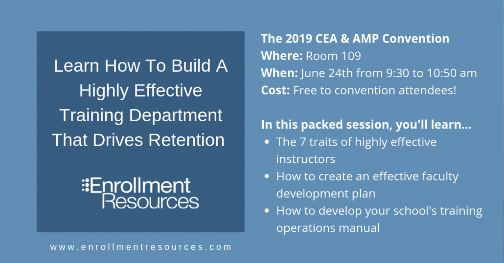 2019 CEA & AMP Convention Enrollment Resources