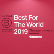 Enrollment Resources honored with 2019 Best For The World: Changemakers