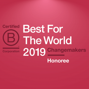 Enrollment Resources honored with 2019 Best For The World: Changemakers