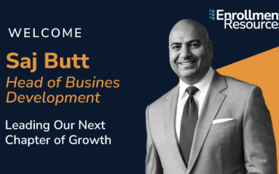 Enrollment Resources Appoints Saj Butt as Head of Business Development