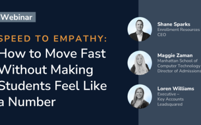 Speed to Empathy: How to Move Fast Without Making Students Feel Like a Number