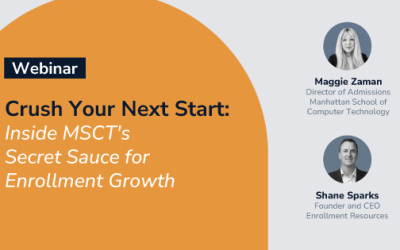 More Leads Won’t Save Your Next Start: How MSCT Grew Enrollment 21%